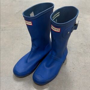 Hunter Classic Blue Waterproof Boots